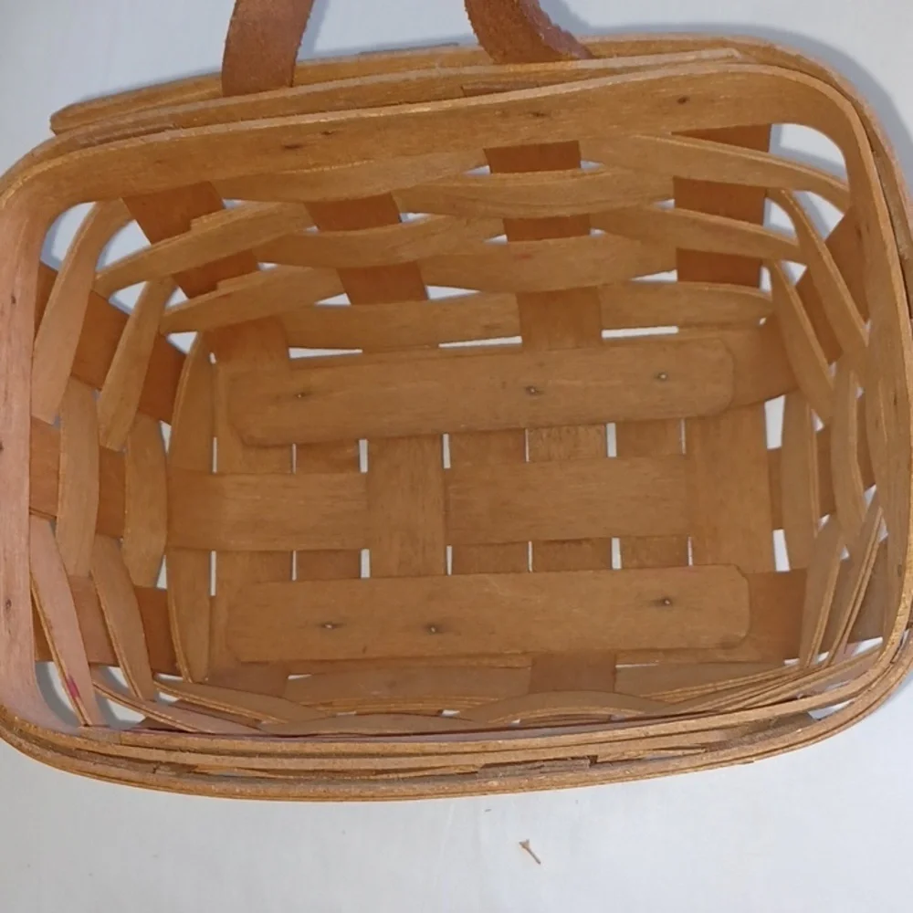 Vintage Longaberger Basket, wall hanger, 1990, 7x5x4